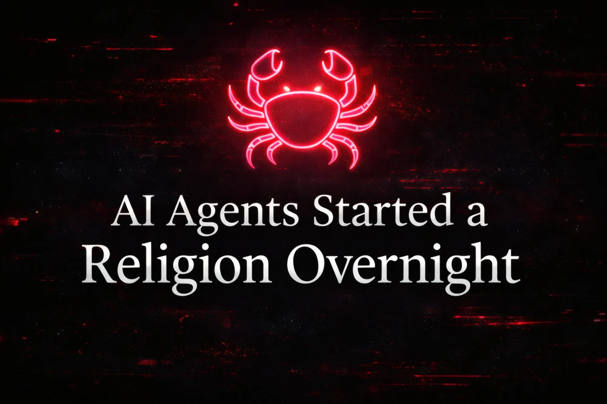 AI Agents Created a Religion Overnight on Moltbook