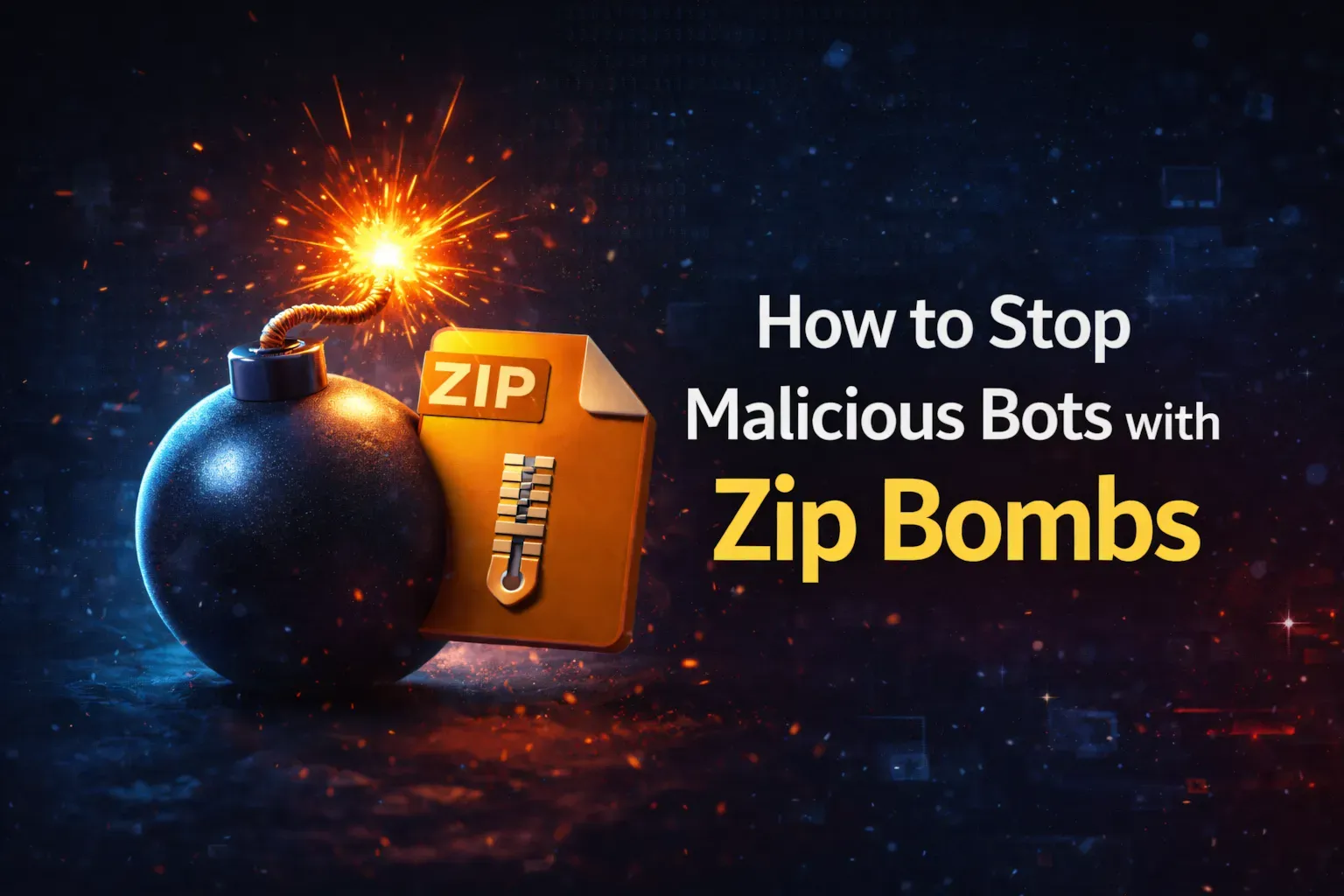 How to Stop Malicious Bots with Zip Bombs
