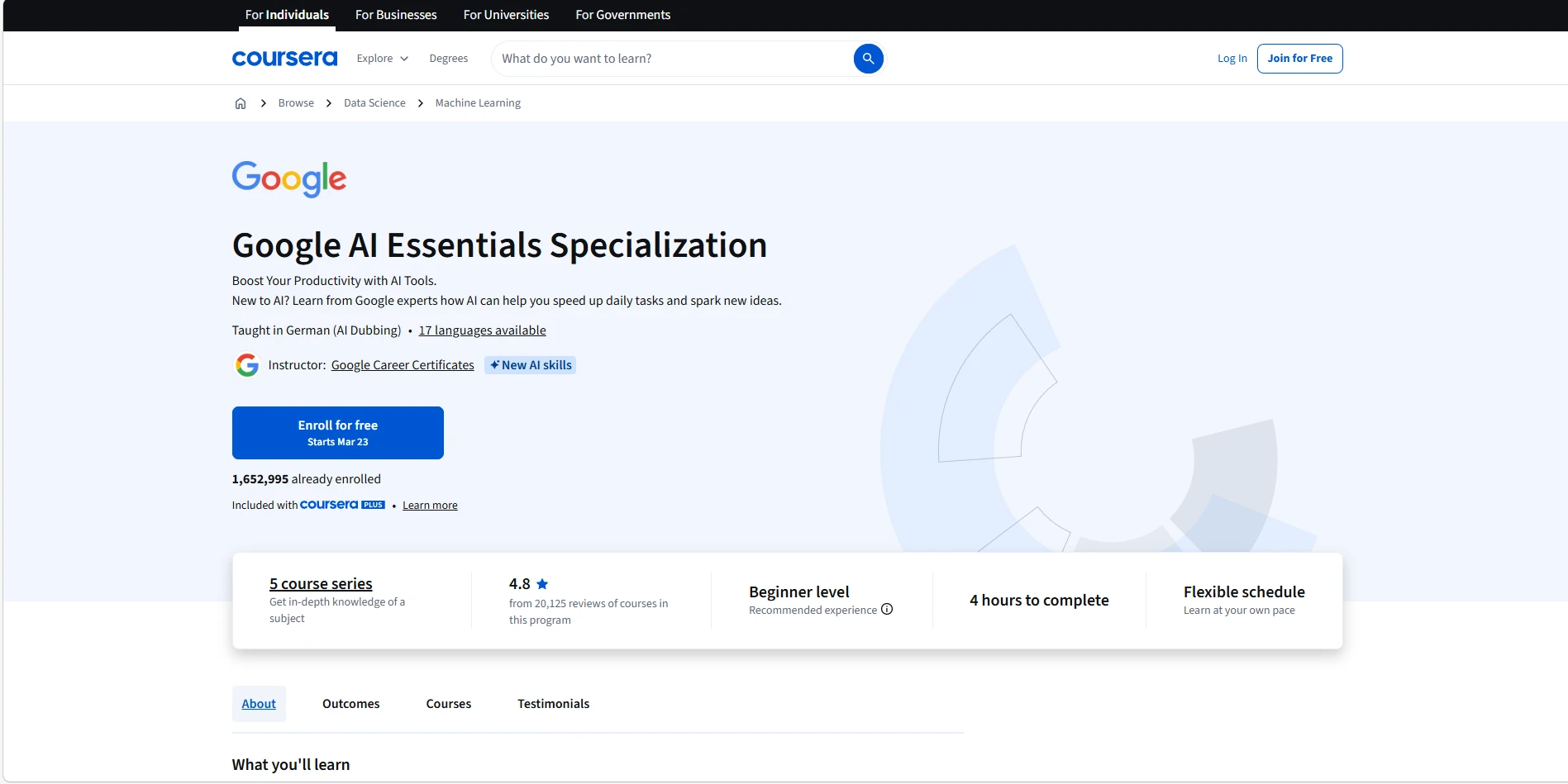 Top 3 Coursera AI Courses for Beginners in 2026 3 Google AI Essentials