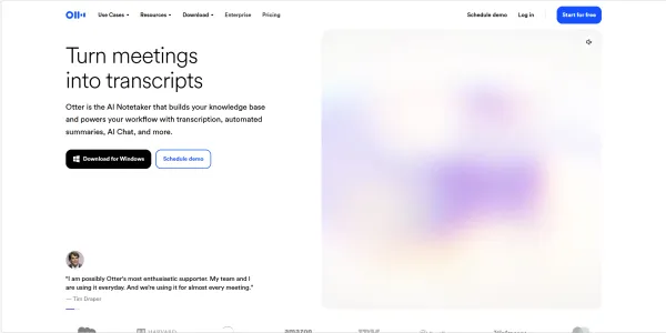 7 Best AI Productivity Tools for Beginners and Professionals 6 Otter.ai – The Best AI Tool for Meetings
