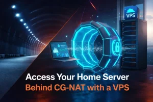 Access a Home Server Behind CG-NAT with a VPS Reverse SSH Tunnel