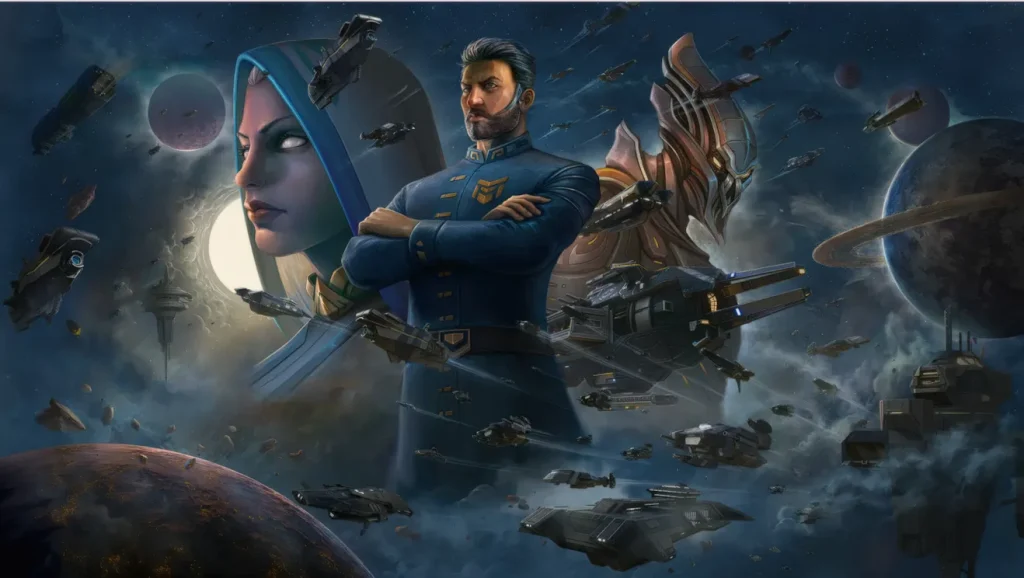 Dynamic galaxy map with moving planets in Sins of a Solar Empire 2