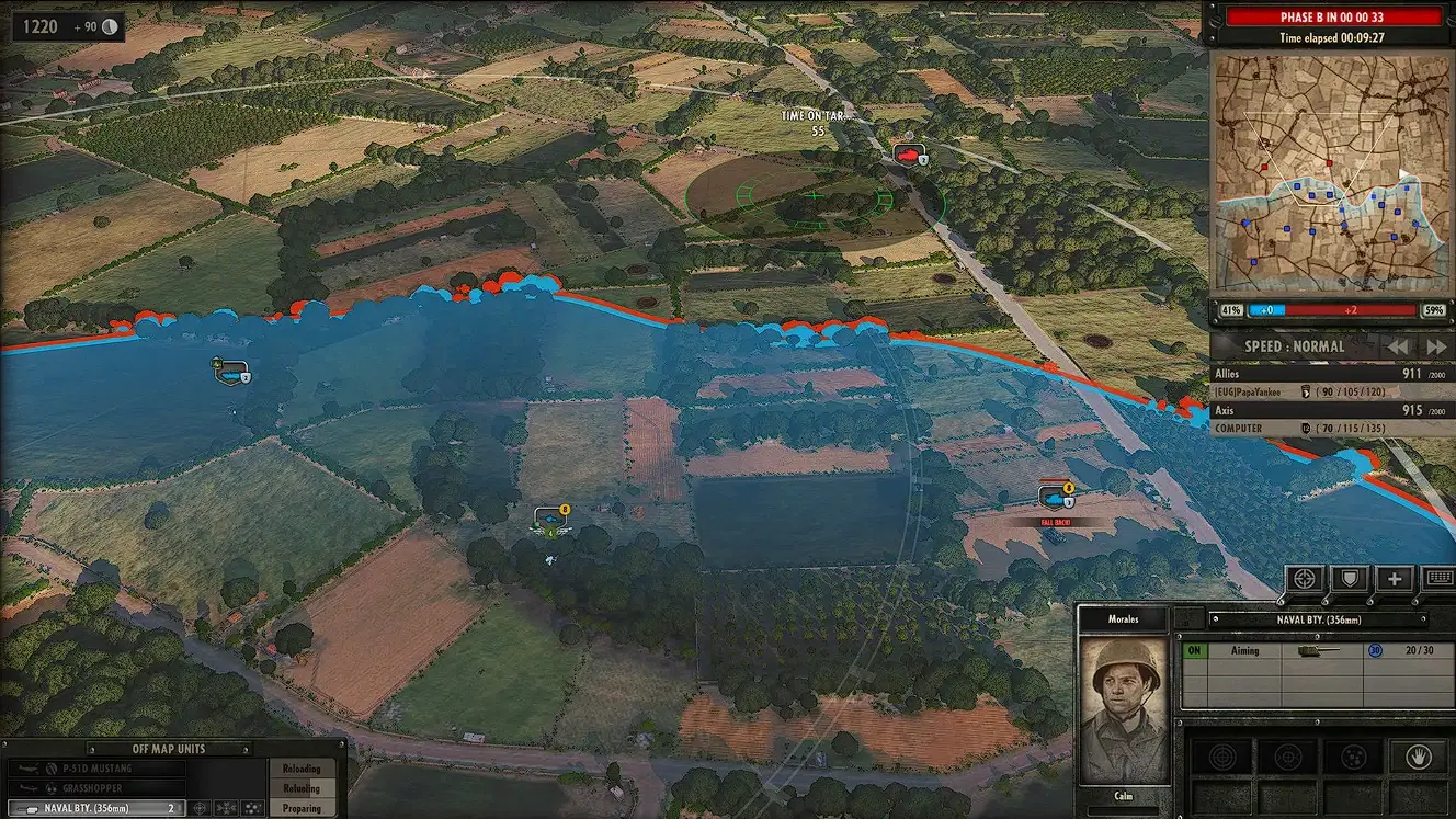 Steel Division Normandy 44 large scale WW2 battlefield